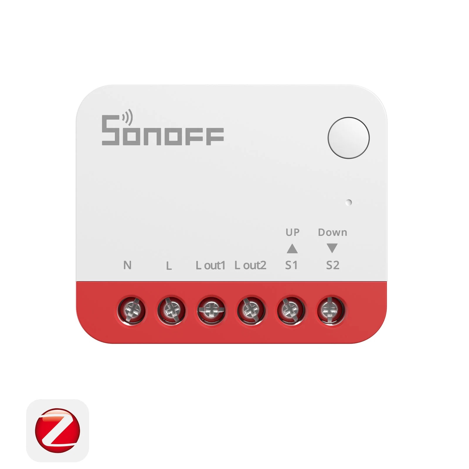 Viedais žalūziju slēdzis MINI-ZBRBS, Zigbee, procentuālā