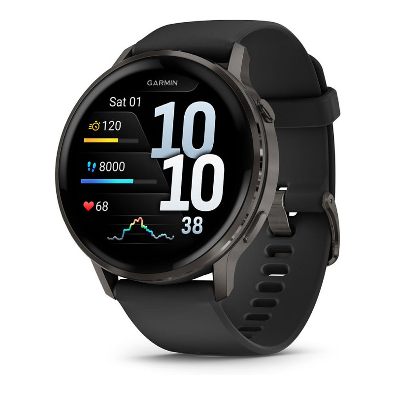 Viedpulkstenis Garmin Venu 4 45mm Black/Slate
