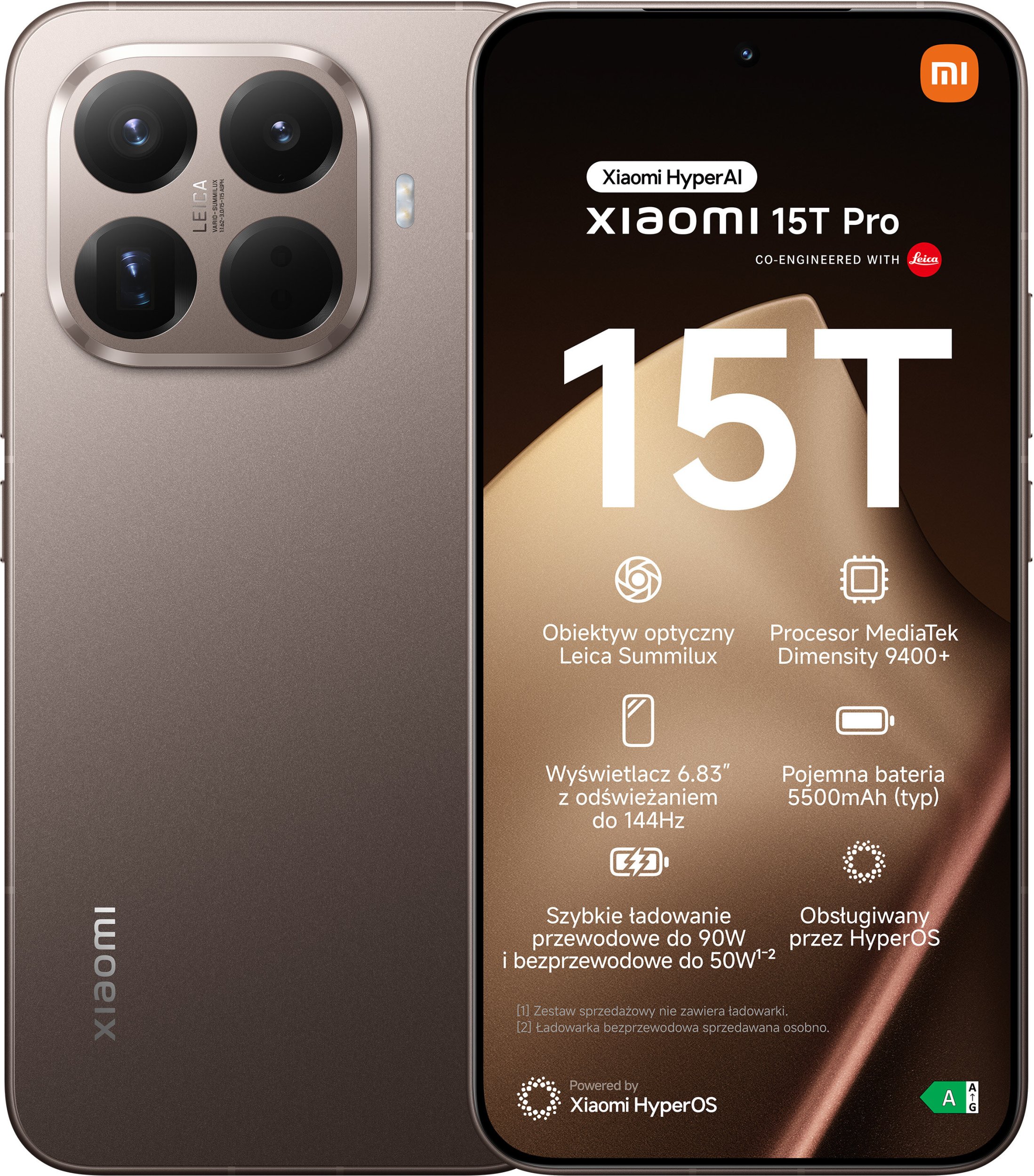 Viedtālrunis Xiaomi 15T Pro 5G 12/1TB