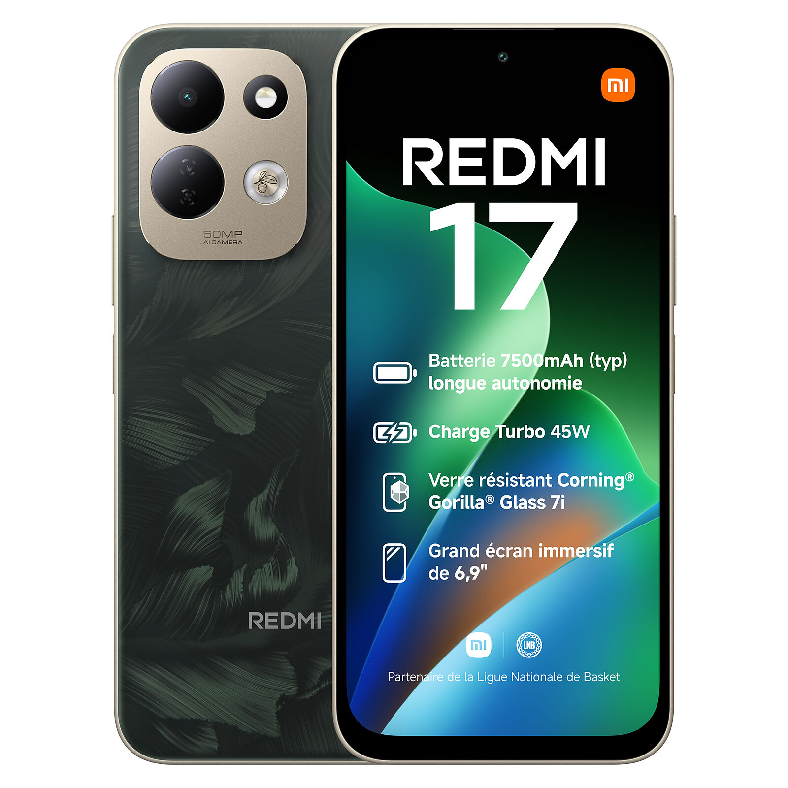 Viedtālrunis Xiaomi Redmi 17 4G 4/256GB