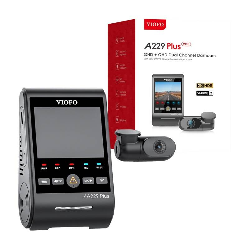 VIOFO A229 Plus 2CH-G GPS -
