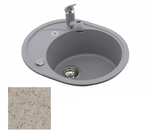 Virtuves izlietne AQUASANITA CLARUS-SR102AW 112 ora