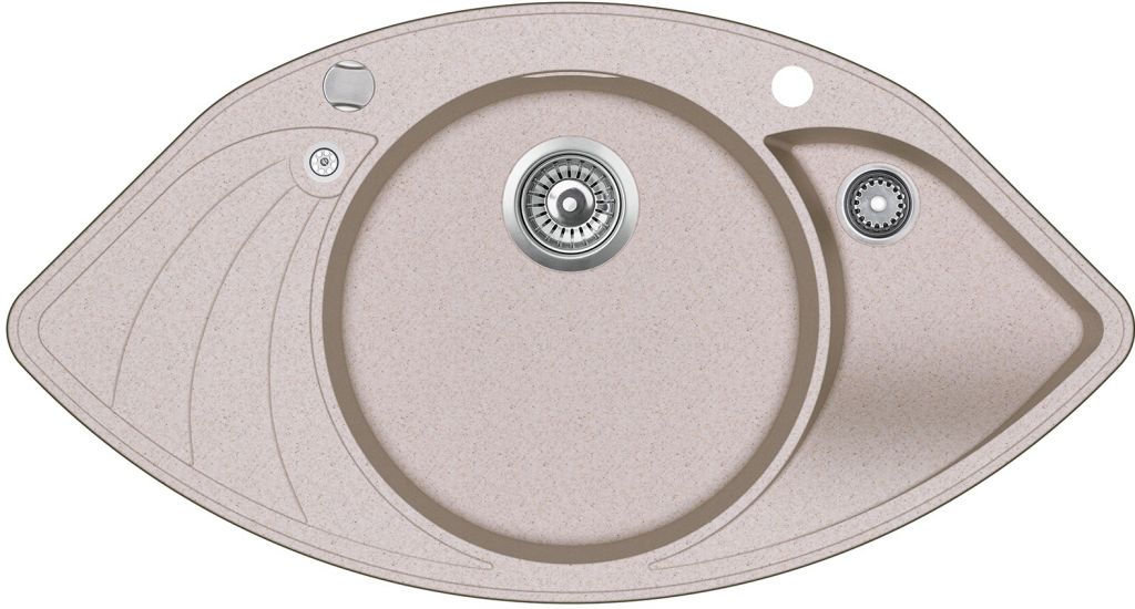 Virtuves izlietne AQUASANITA PAPILLON SCP151AW 110