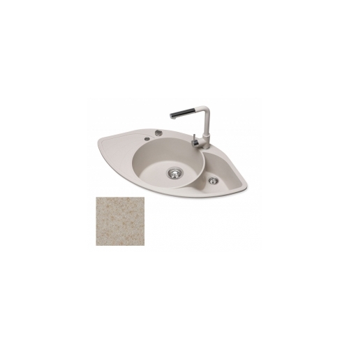 Virtuves izlietne AQUASANITA PAPILLON SCP151AW blanched