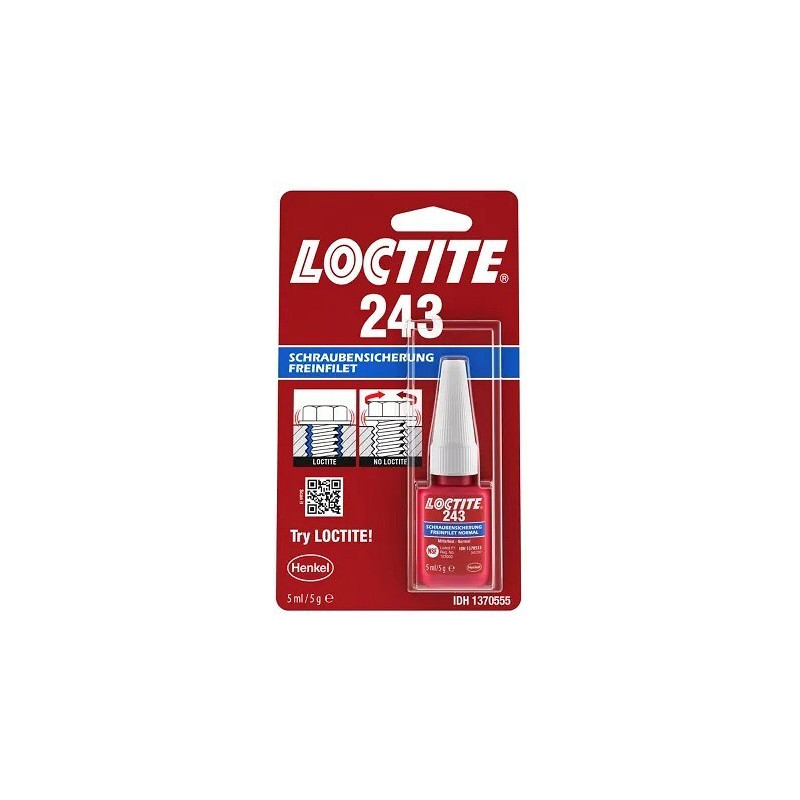 Vītņu līme vidēja stipruma 5ml LOCTITE