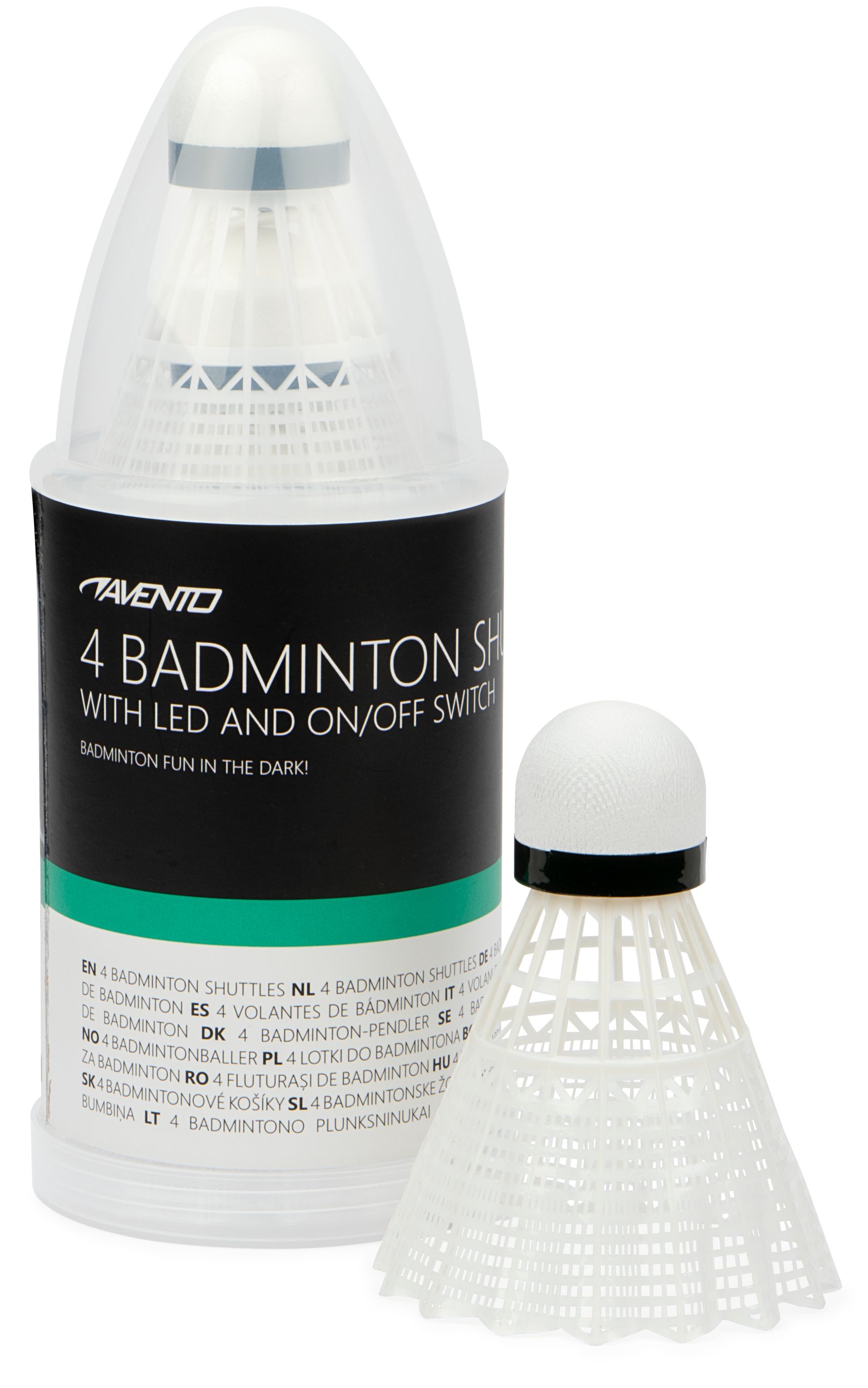 Badminton shuttles in tube AVENTO 46SG
