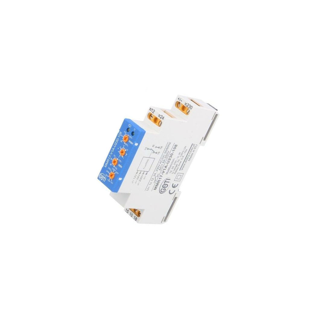 DOBRY CZAS Voltage monitoring relay; 12/24VAC