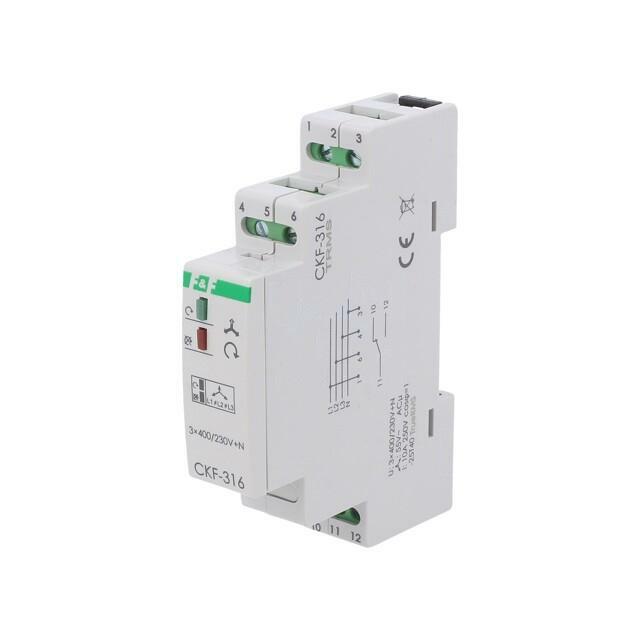 F&F Voltage monitoring relay; for DIN