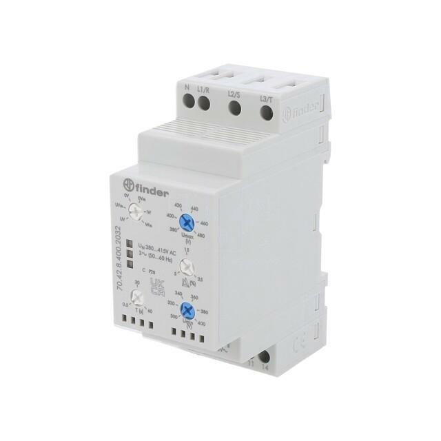 FINDER Voltage monitoring relay; for DIN