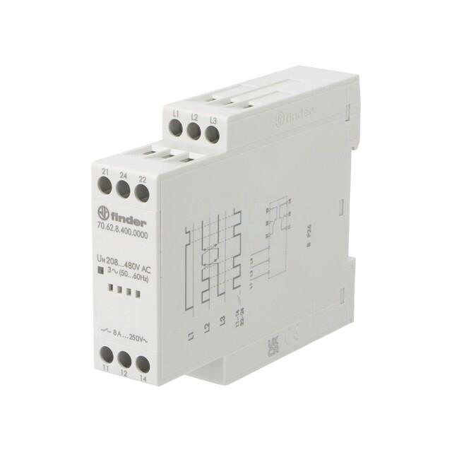 FINDER Voltage monitoring relay; phase sequence