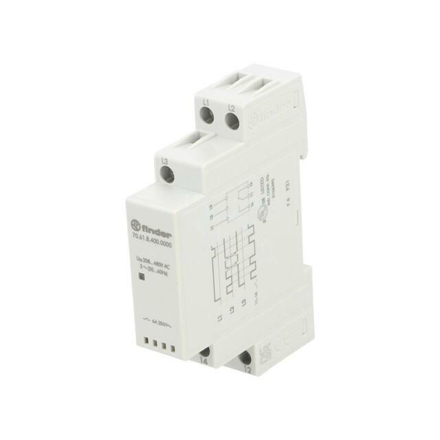 FINDER Voltage monitoring relay; phase sequence