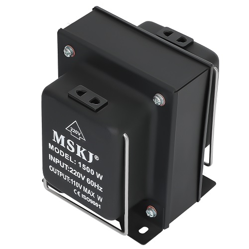 EXTRADIGITAL Voltage Transformer 110VAC-220VAC/ 220VAC-110VAC, 1500VA