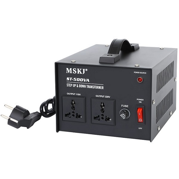 EXTRADIGITAL Voltage Transformer 110VAC-220VAC/ 220VAC-110VAC, 500VA