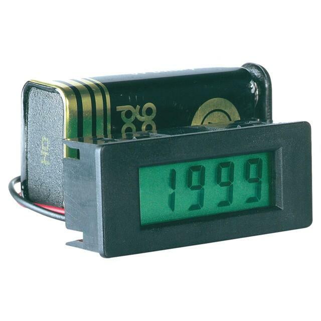 PEAKTECH Voltmeter; digital,mounting; 0÷199.9mV