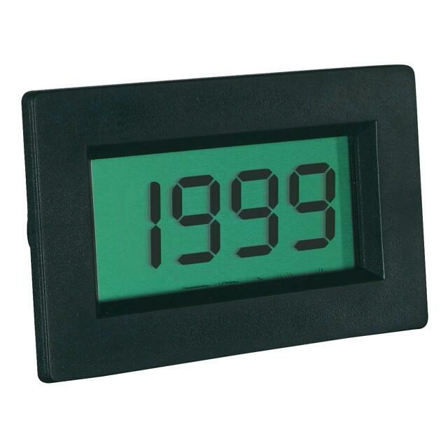 PEAKTECH Voltmeter; digital,mounting; 0÷199.9mV