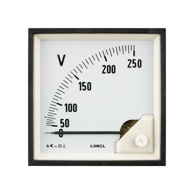 LUMEL Voltmeter; on panel; VAC: 0÷1