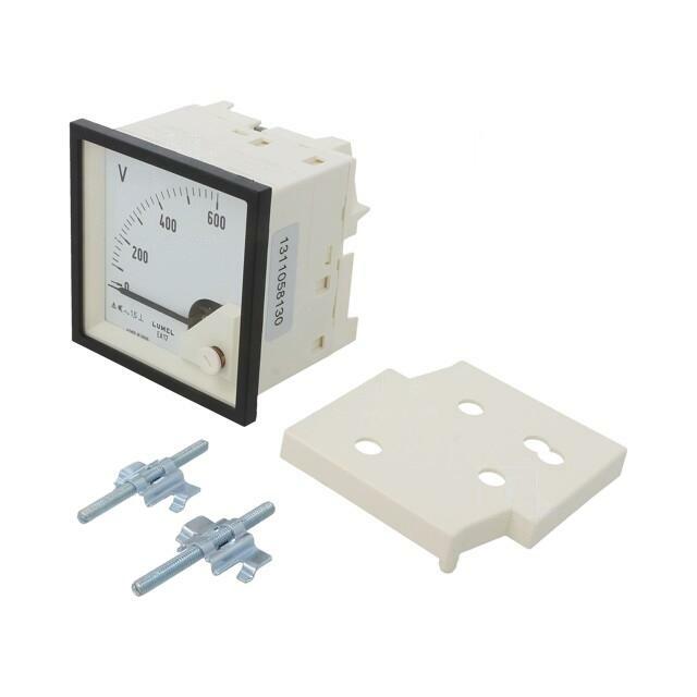 LUMEL Voltmeter; on panel; VAC: 0÷600V