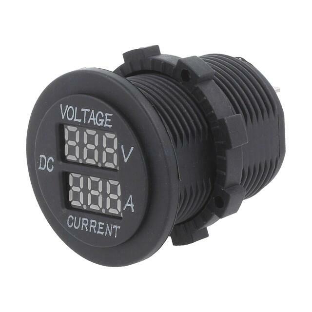 4CARMEDIA Voltmeter; Sup.volt: 5÷30VDC; I