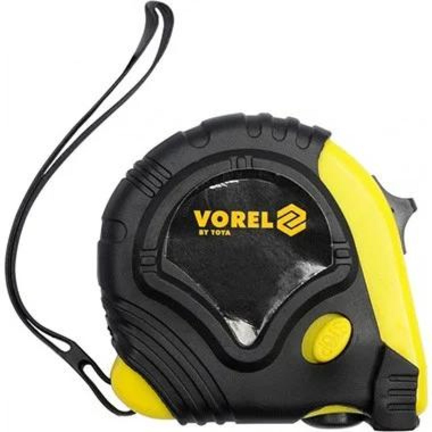 Vorel Mērlente 10129, 10m, 25mm, tērauda