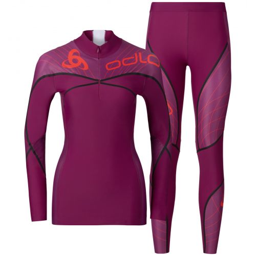 ODLO W Aeroflow (Tumši violeta, M)