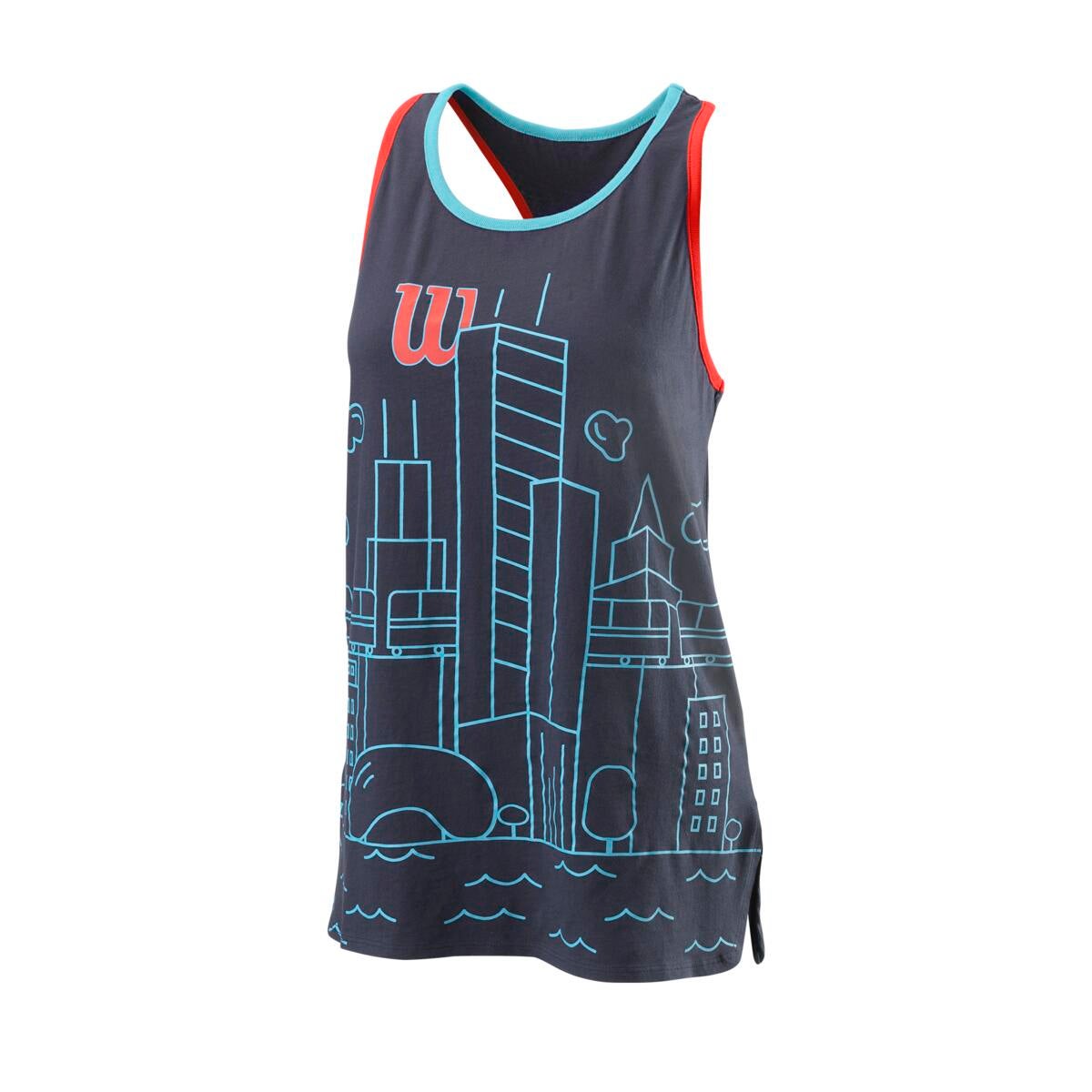 W CHI COTTON TANK Outer Space