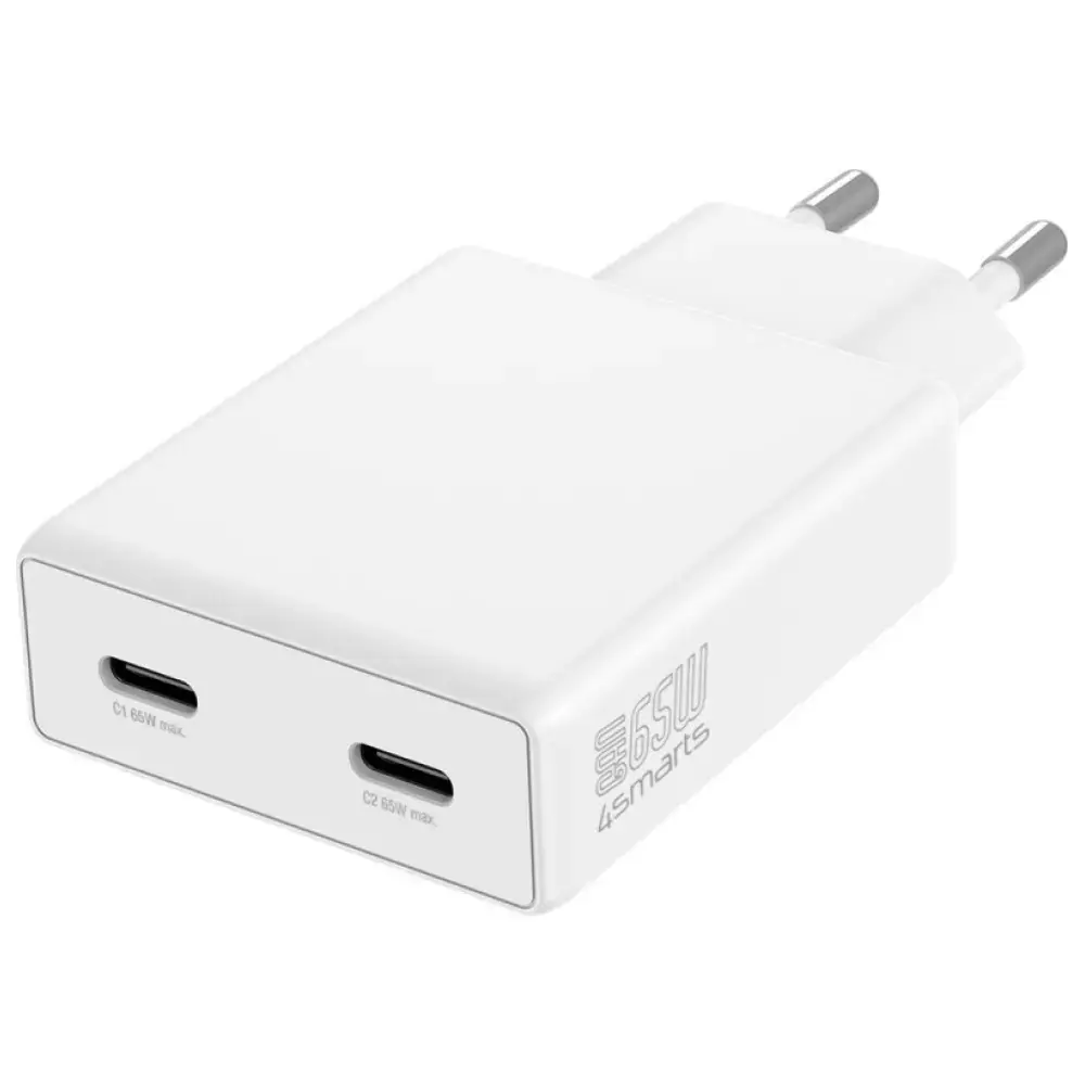 4smarts Charger PDPlug Dual 65W GaN