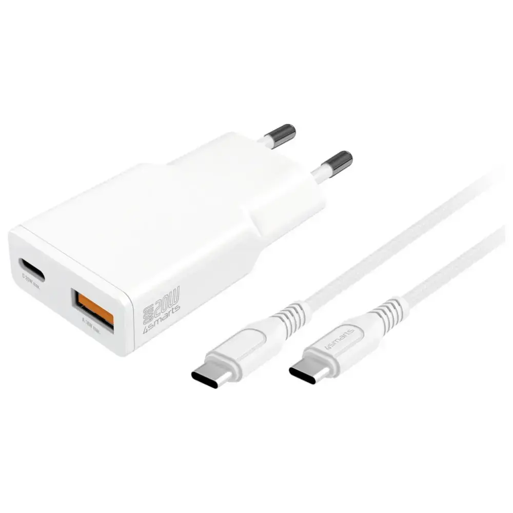 Wall Charger 4smarts PDPlug Slim Duos