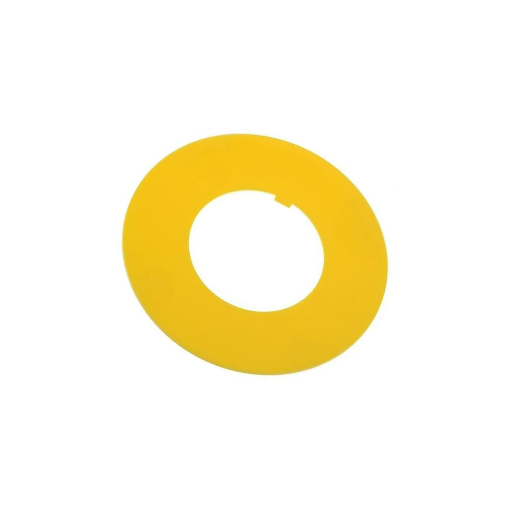 PROMET Warning plate; 30mm; Ømount.hole: