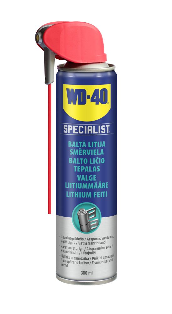 WD-40 Specialist White Lithium Grease baltā