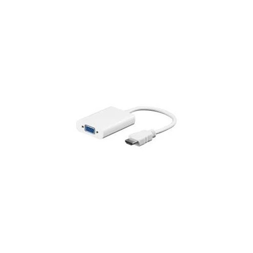Wentronic Goobay HDMI™-VGA adapteris, balts, 0