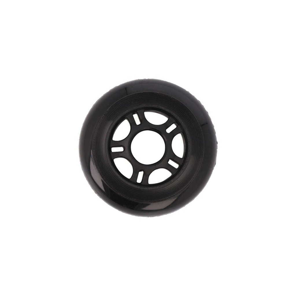 Wheel; black; push-in; Ø: 84mm; Plating: