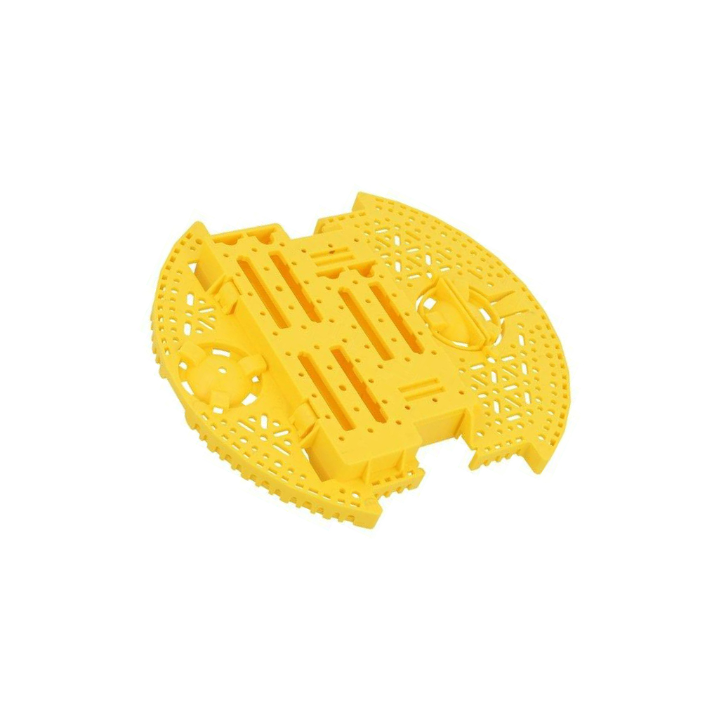 Wheeled chassis; yellow; 3÷6VDC; Mot.qty: