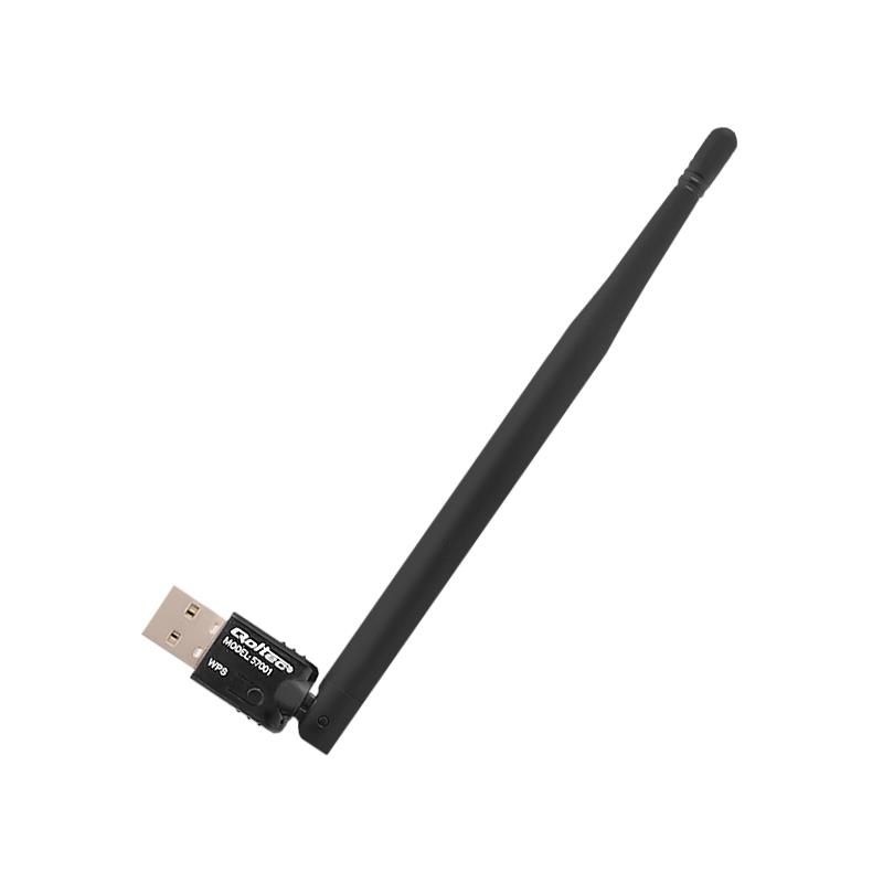 QOLTEC Wi-Fi USB adapter with antenna
