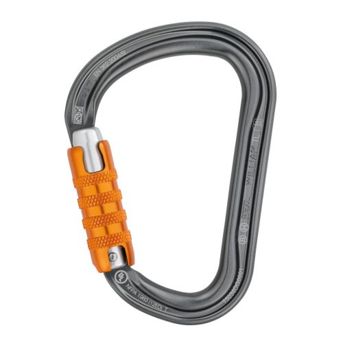 PETZL William Triact-Lock (Melna) | 3342540102330