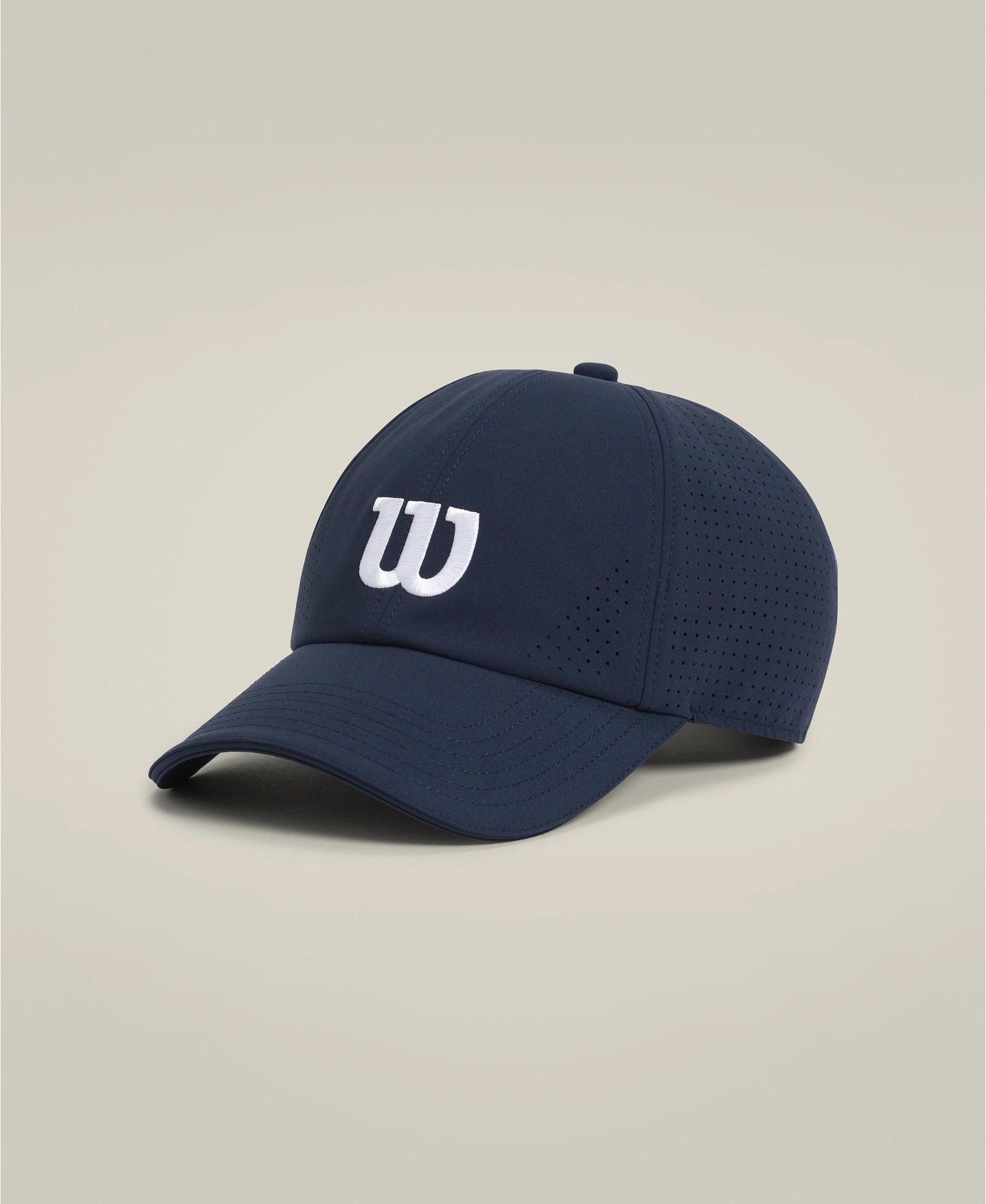 WILSON ACTIVE PERFORĒTA CEPURE, Tumši zila/balta