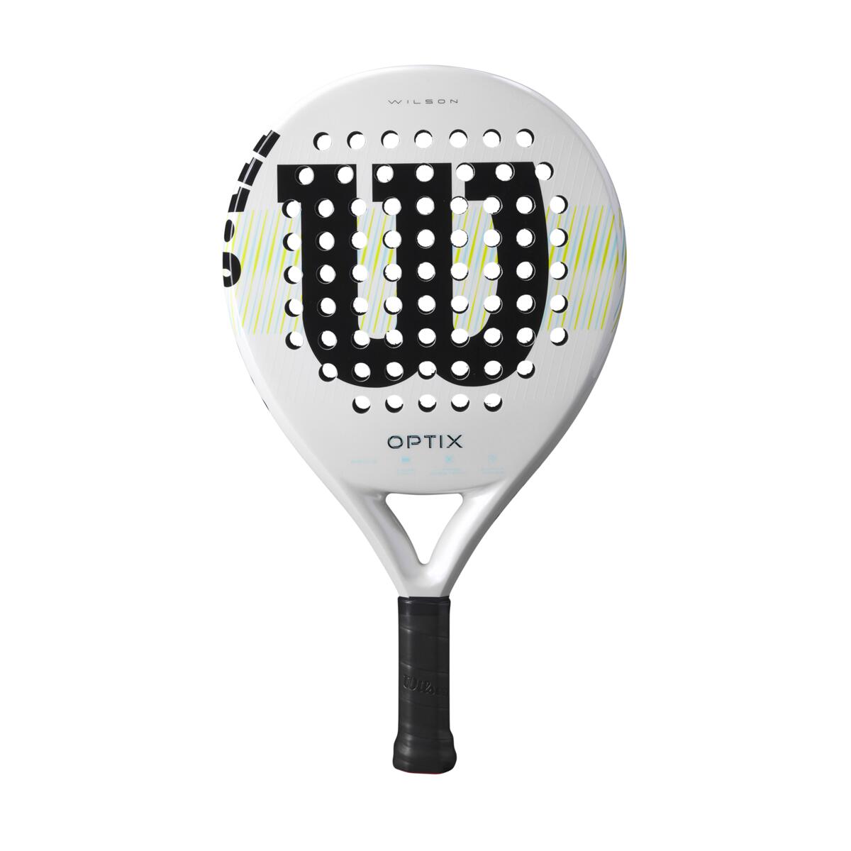 WILSON OPTIX V1 WHITE PADEL RAKETE