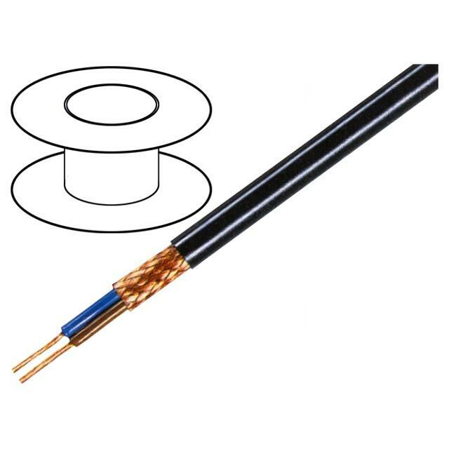 TASKER Wire; 1x0.75mm2; shielded,braid
