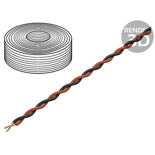 DONAU ELEKTRONIK Wire; 2x0.04mm2; stranded