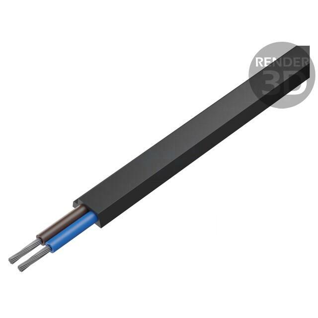 HELU Wire; 2x2.5mm2; stranded; Cu