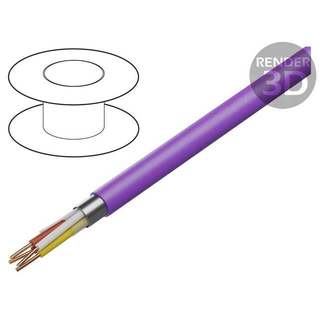 HELU Wire; 2x2x0.8mm; EiB/KNX,outdoor