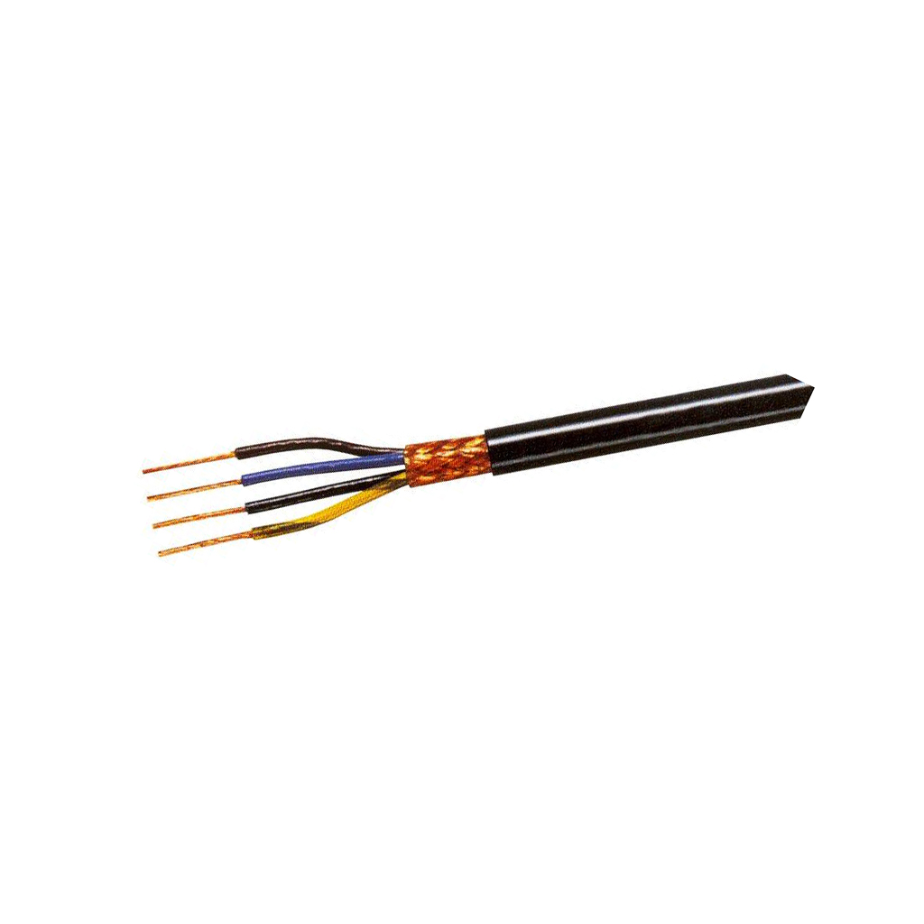 TASKER Wire; 4x0.5mm2; shielded,braid