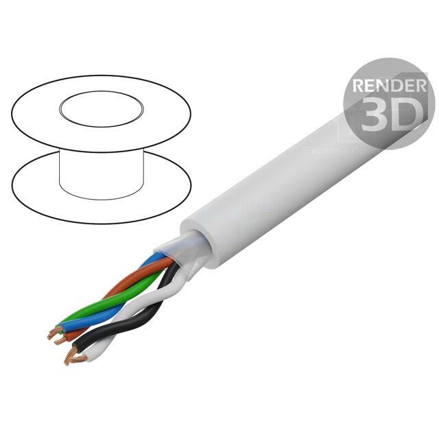 TASKER Wire: assembly; 2x0.5mm2,3x0