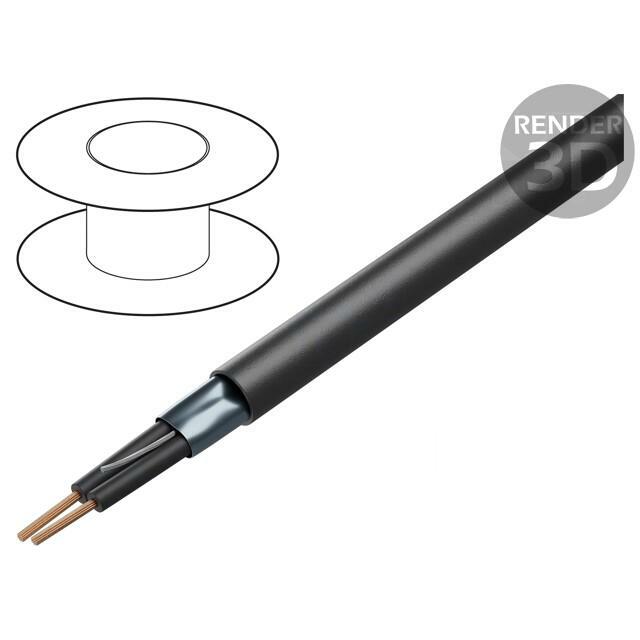 Wire; BiT 1000 (ST) H; 2x1mm2