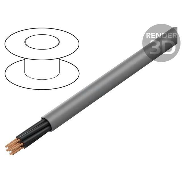 Wire; BiT 500; 4x1.5mm2; unshielded