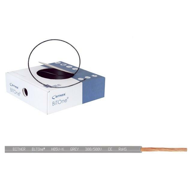 Wire; BiTOne; H05V-K; stranded; Cu; 0