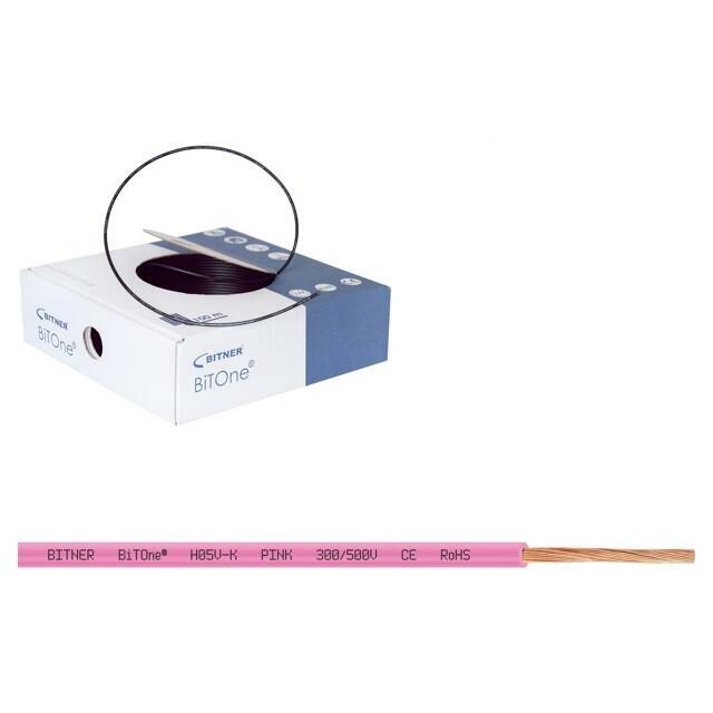 Wire; BiTOne; H05V-K; stranded; Cu; 0