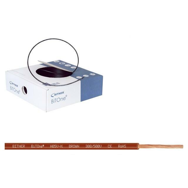 Wire; BiTOne; H05V-K; stranded; Cu; 0