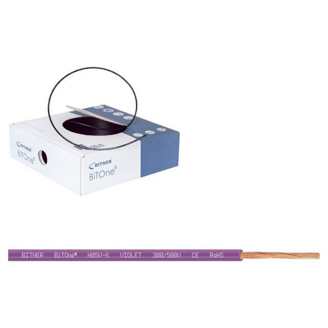 Wire; BiTOne; H05V-K; stranded; Cu; 0