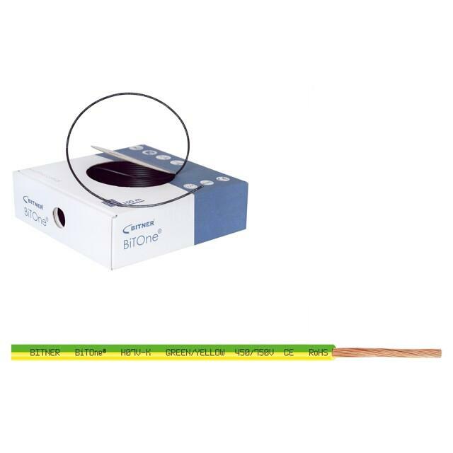 Wire; BiTOne; H07V-K; stranded; Cu; 4mm2