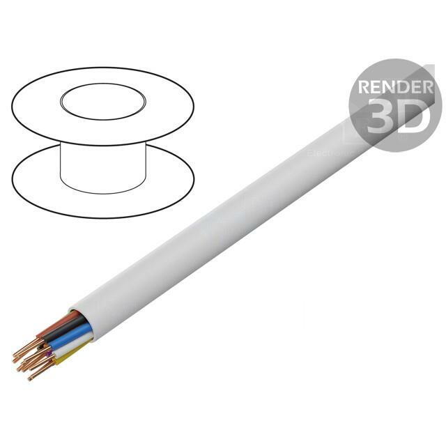 Wire; BiTprotect; YTDY; 12x0.5mm; round